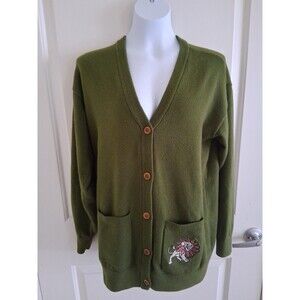 Disney The Lion King BoxLunch Exclusive Hakuna Matata Women's Green Cardigan S